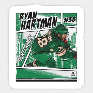 Ryan Hartman Minnesota Comic Sticker